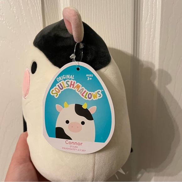Squishmallows “Connor” the Cow NWT RARE - Picture 4 of 9